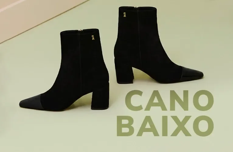 Botas de cano baixo