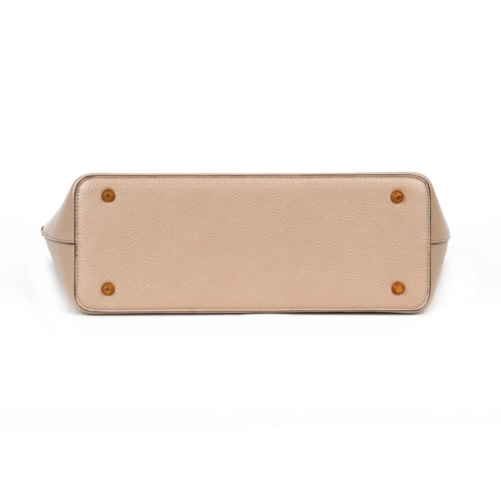 Bolsa shopper grande floater bege - vista 6 de 7