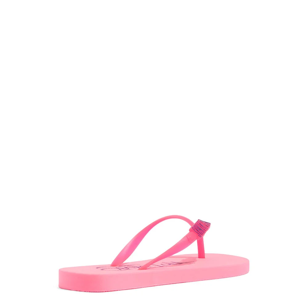 Chinelo Flip Flop Borracha Rosa Chic Jelly - vista 4 de 4