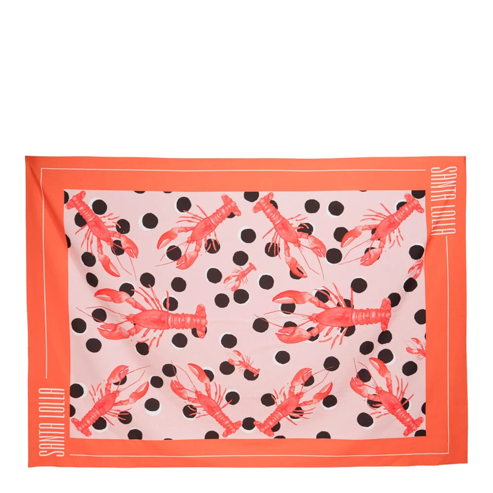 Kit Rasteira Metalizada Laranja E Toalha Personalizada - vista 6 de 6