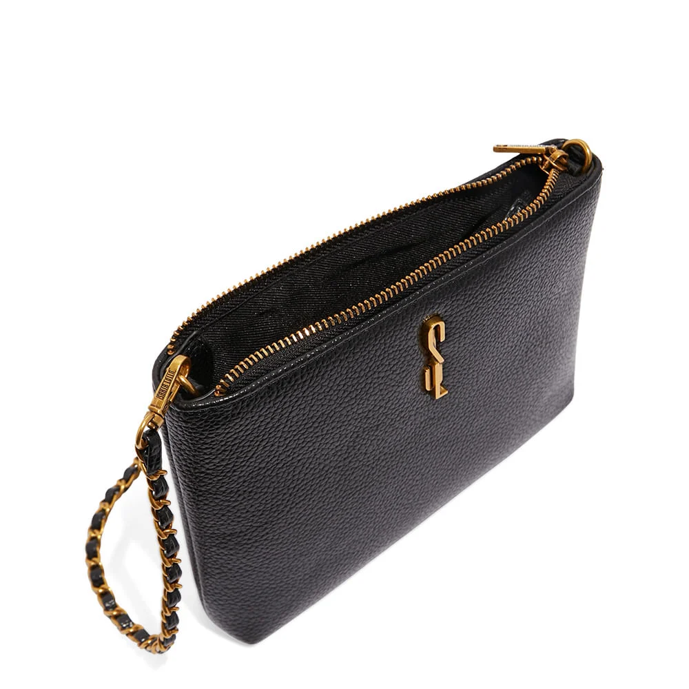Bolsa Floater Preta Alça Transversal - vista 2 de 3