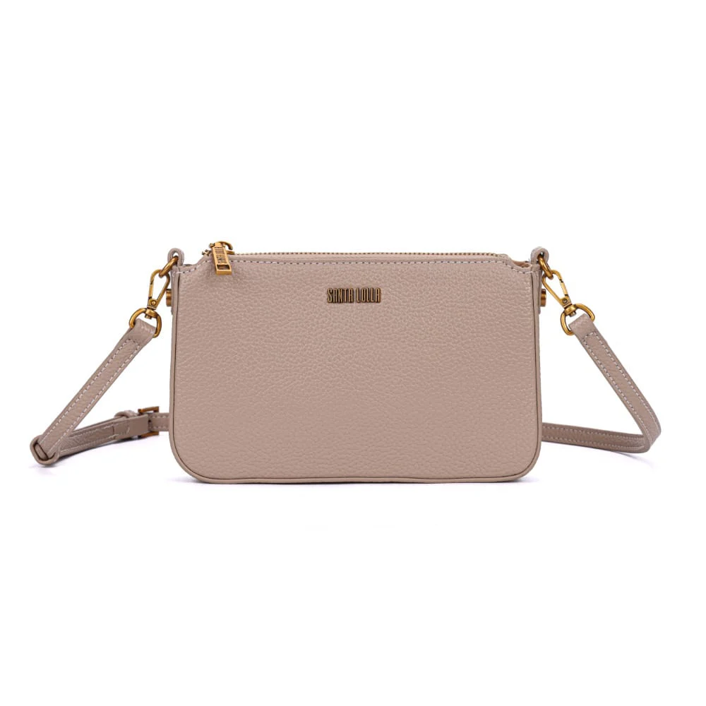 Bolsa Pequena Floter Bege Alça Transversal - vista 1 de 7