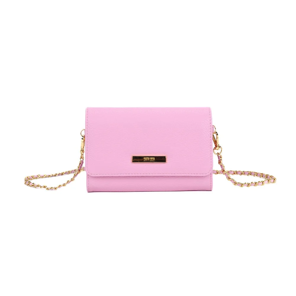 Bolsa Carteira Floater Rosa Cotton Alça de Ombro - vista 1 de 7