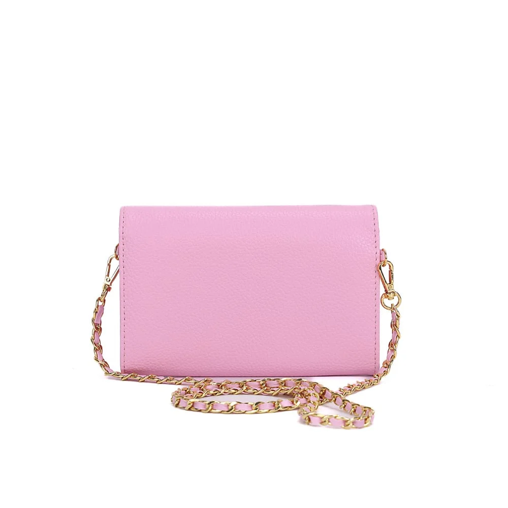 Bolsa Carteira Floater Rosa Cotton Alça de Ombro - vista 7 de 7