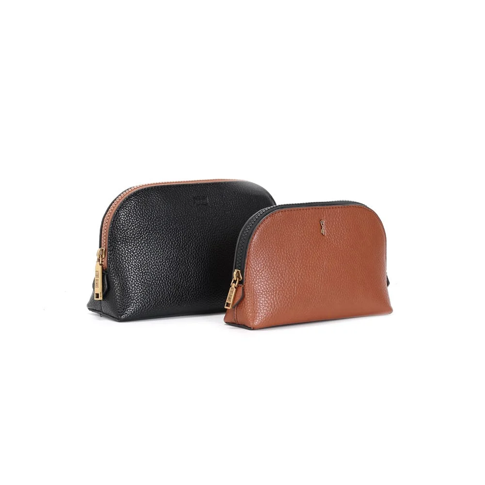 Kit Necessaire Floater Preta E Marrom - vista 2 de 3