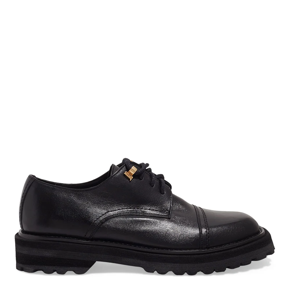 Mocassim Couro Confort Preto - vista 3 de 6