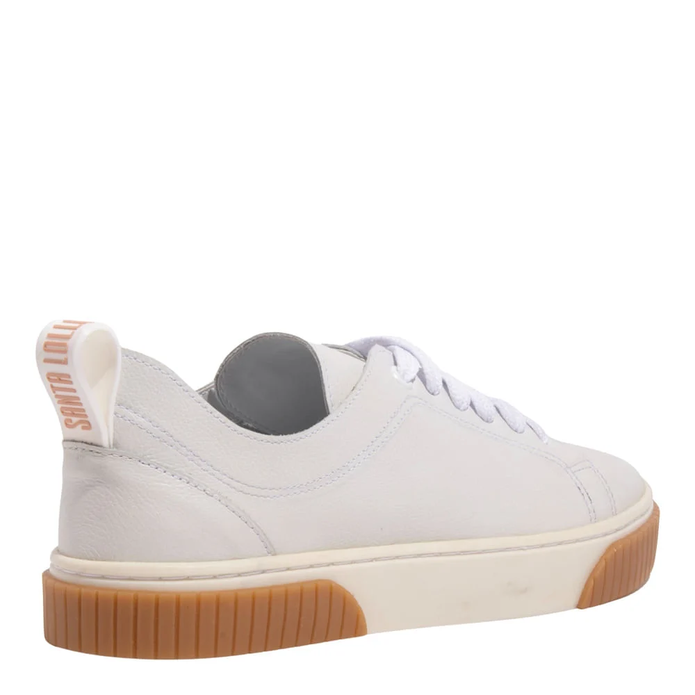 Tênis Couro Floater Liso Branco - vista 4 de 4