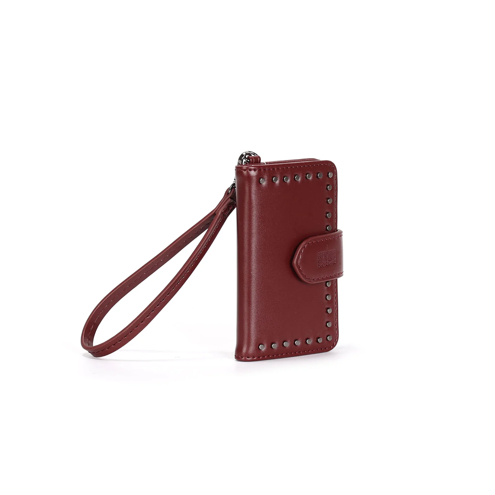 Carteira material soft old merlot 2 - vista 2 de 3