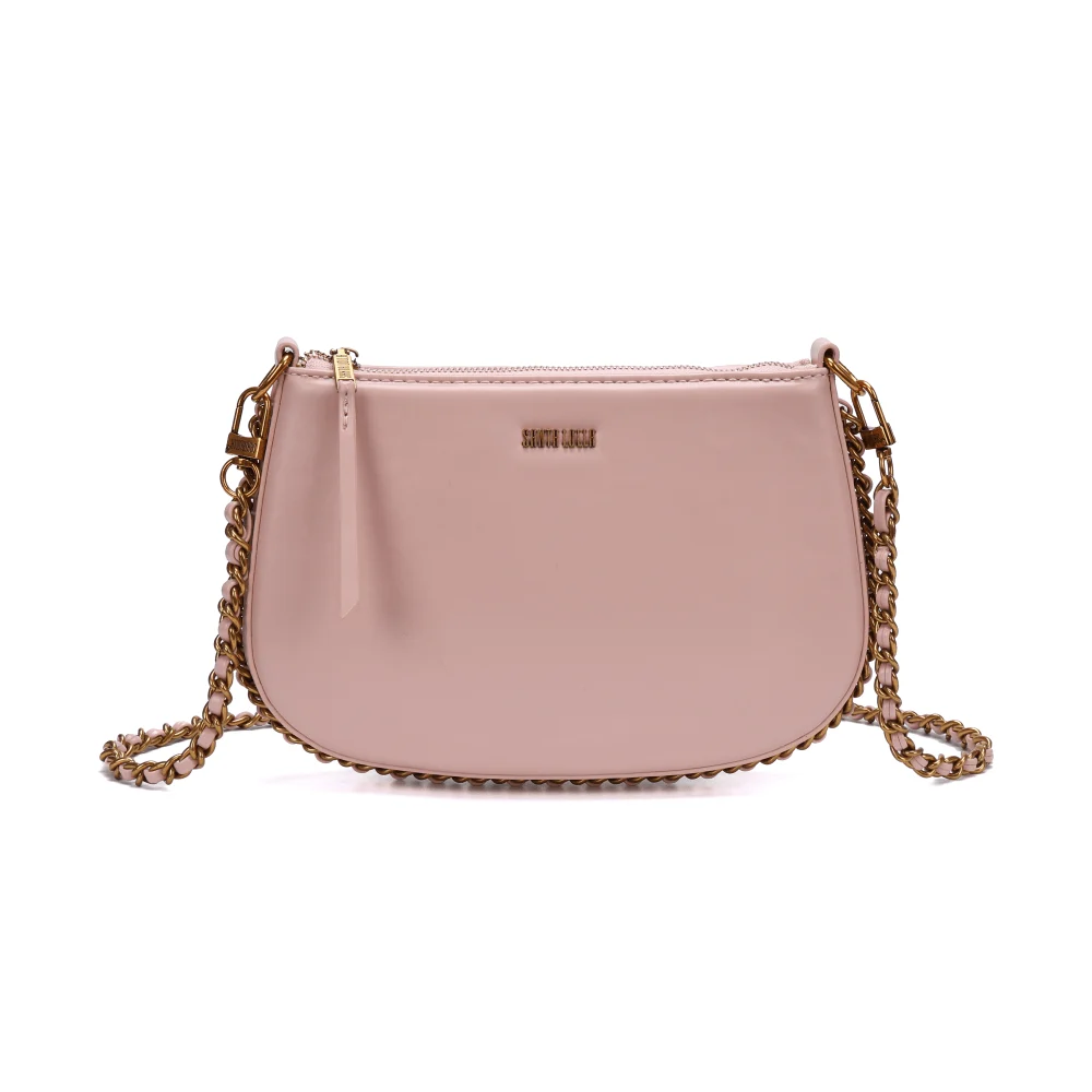 Bolsa Pequena Soft Rosa Alça Transversal - vista 1 de 4
