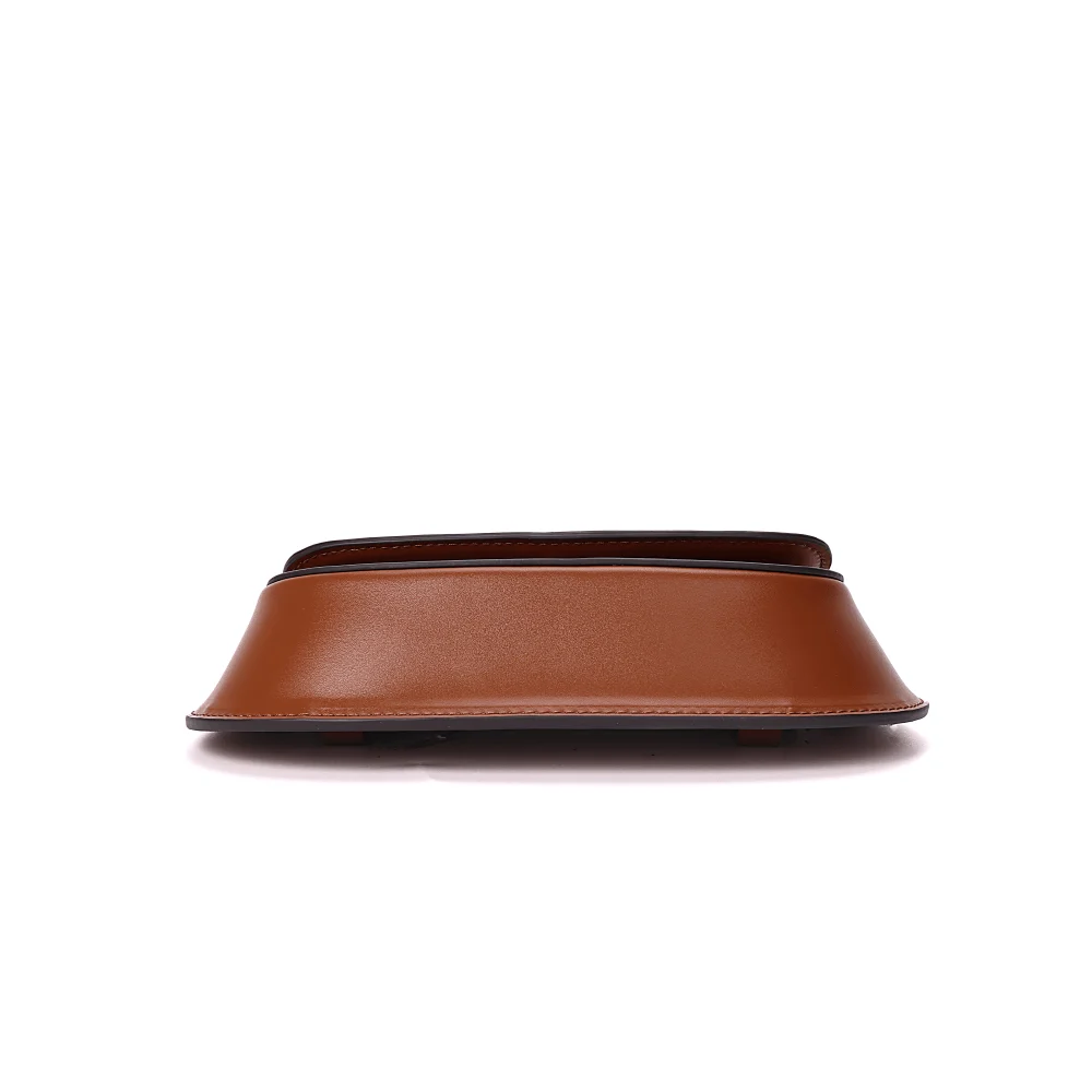 Bolsa Soft Marrom Alça De Ombro - vista 5 de 5