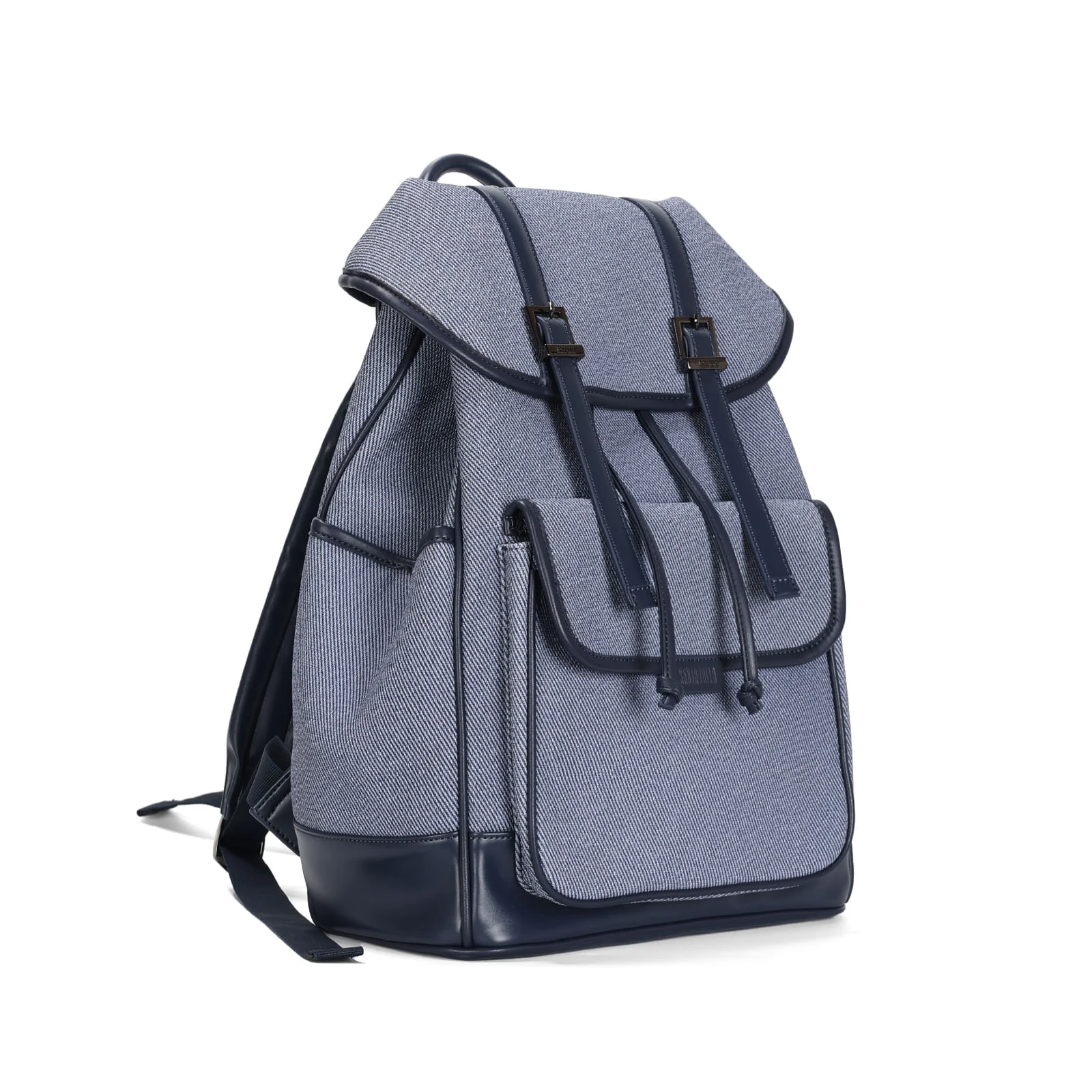 Mochila Canvas Azul Claro - vista 2 de 3