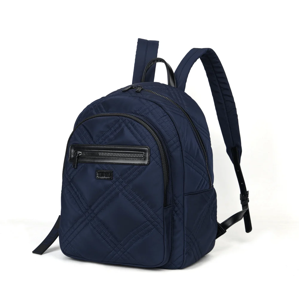 Mochila Nylon Azul Escuro - vista 3 de 7