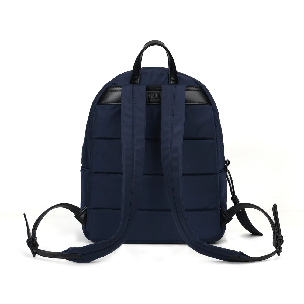Mochila Nylon Azul Escuro - vista 5 de 7