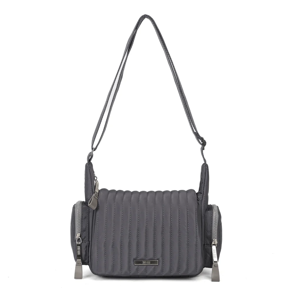 Bolsa Soft Cinza Alça De Ombro - vista 1 de 5