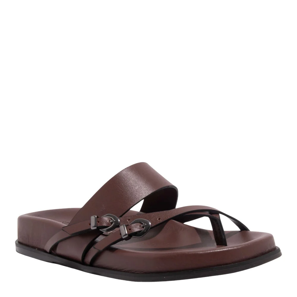 Papete Couro Confort Marrom Dark Cocoa - vista 2 de 4