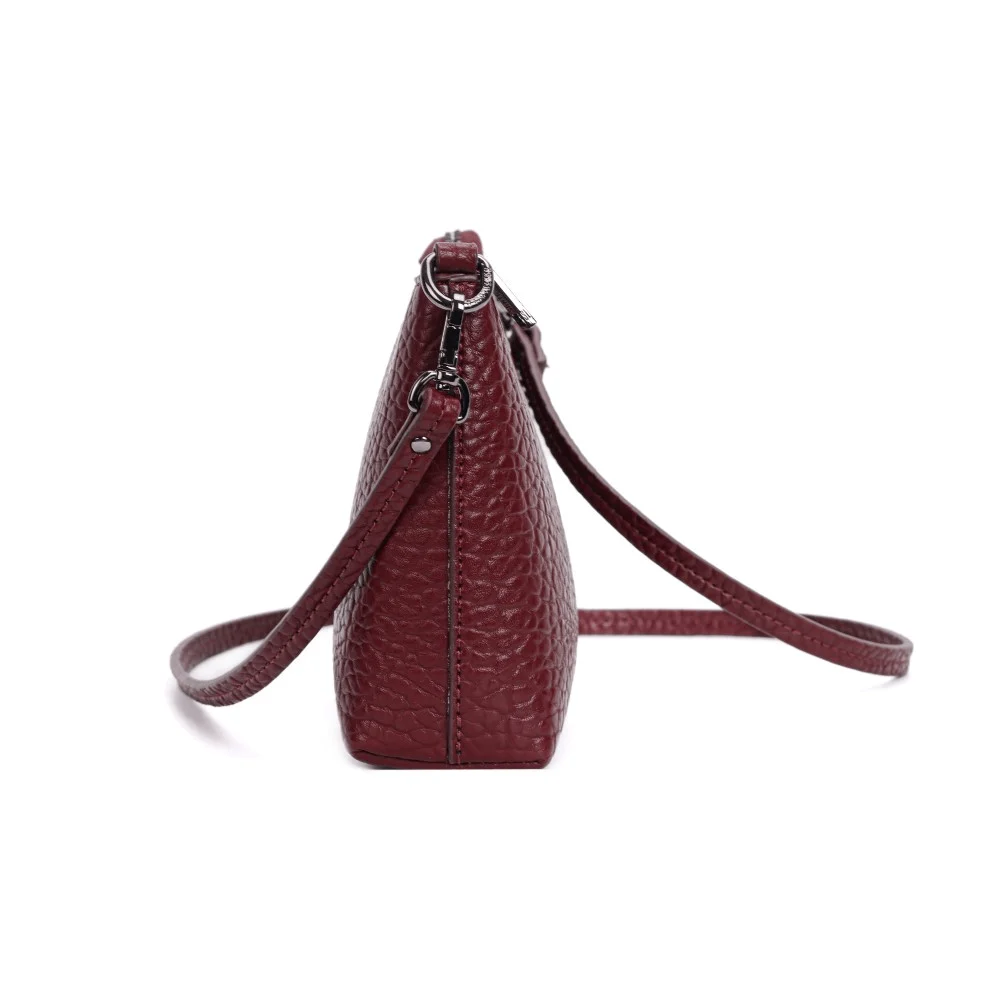 Bolsa Clutch Pequena Floater Vermelho Ruby Alça Transversal - vista 4 de 7