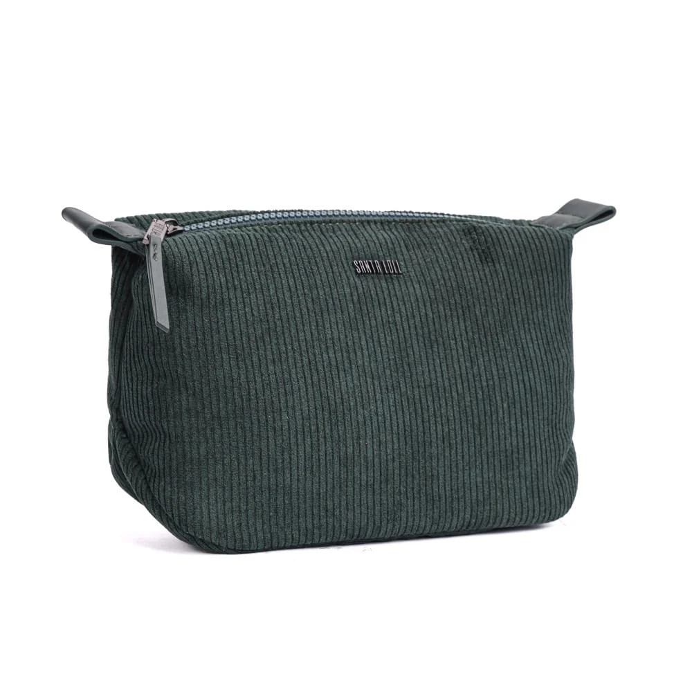 Necessaire Veludo Verde Forest - vista 2 de 7