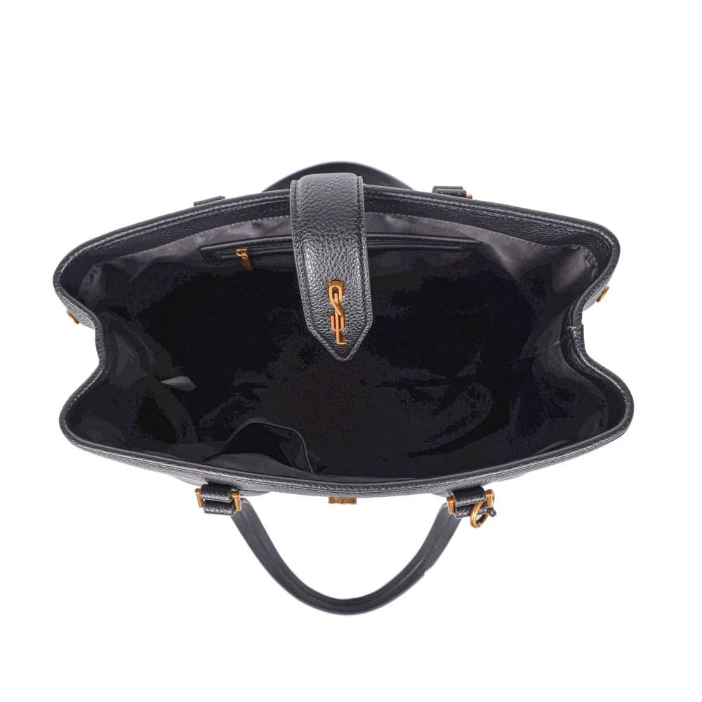 Bolsa Floater Preta Alça De Ombro - vista 5 de 7
