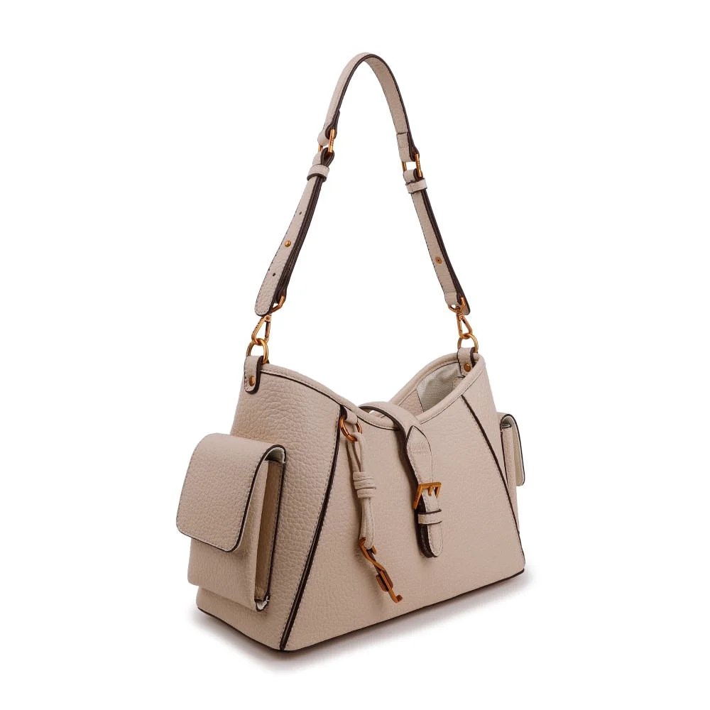 Bolsa Floater Bege Alça De Ombro - vista 2 de 5