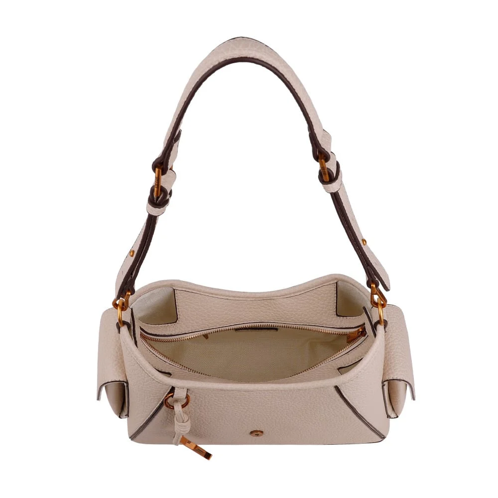 Bolsa Floater Bege Alça De Ombro - vista 3 de 5