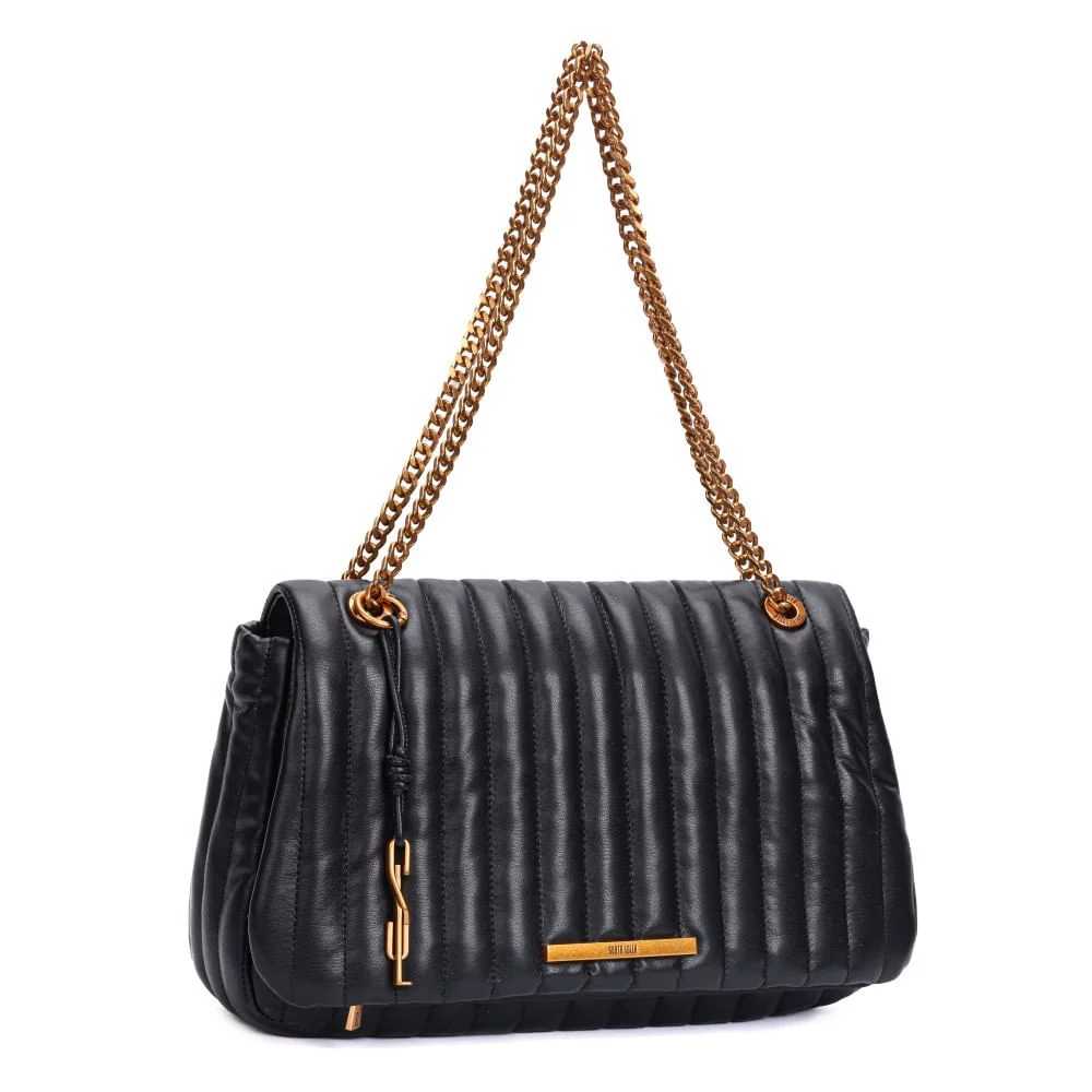 Bolsa Soft Preta De Ombro - vista 2 de 5