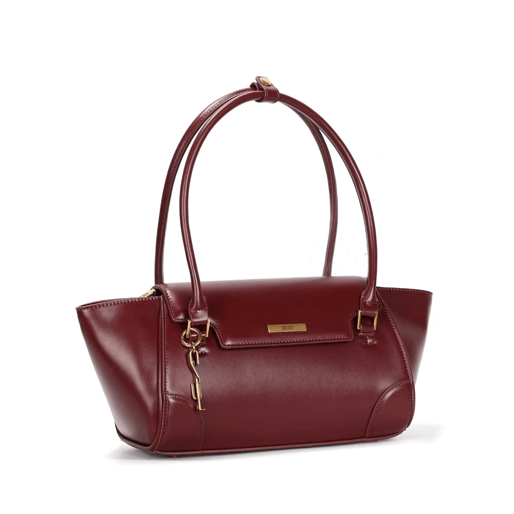 Bolsa Soft Vermelho Ruby Alça De Ombro - vista 4 de 6