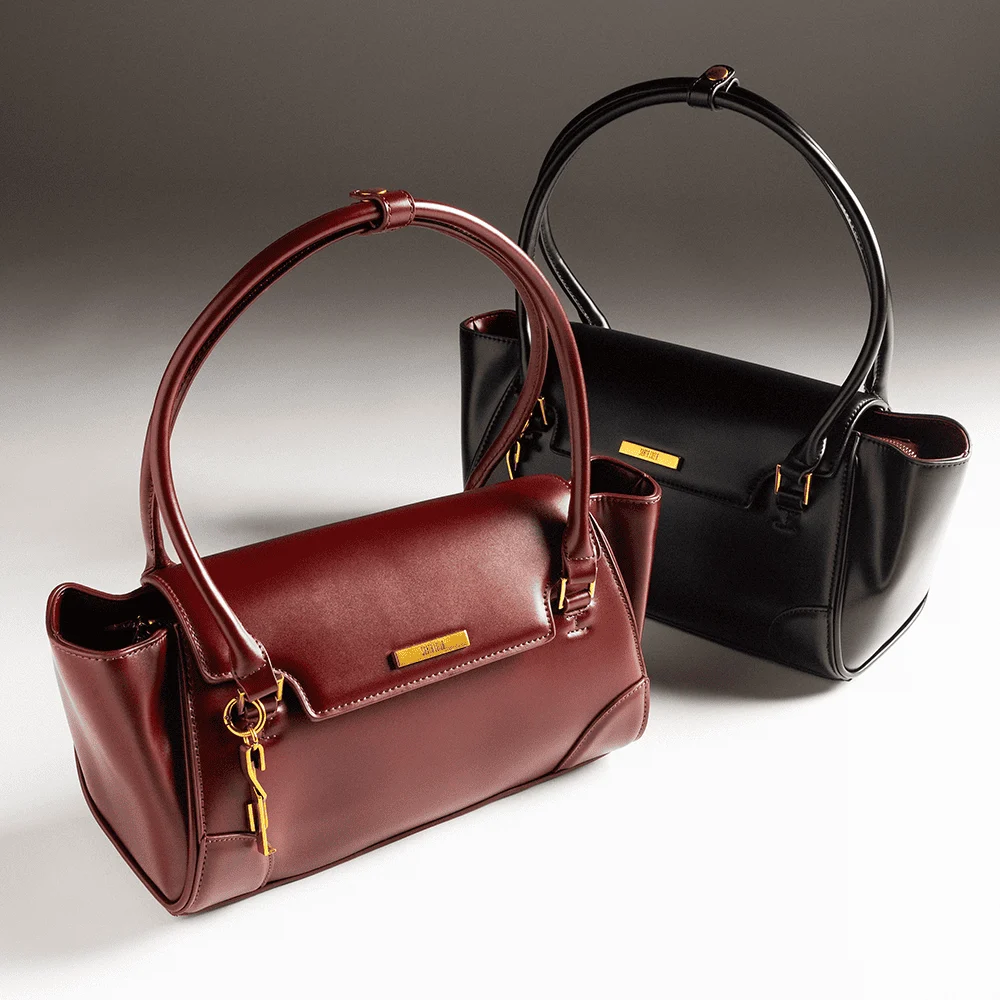 Bolsa Soft Vermelho Ruby Alça De Ombro - vista 6 de 6