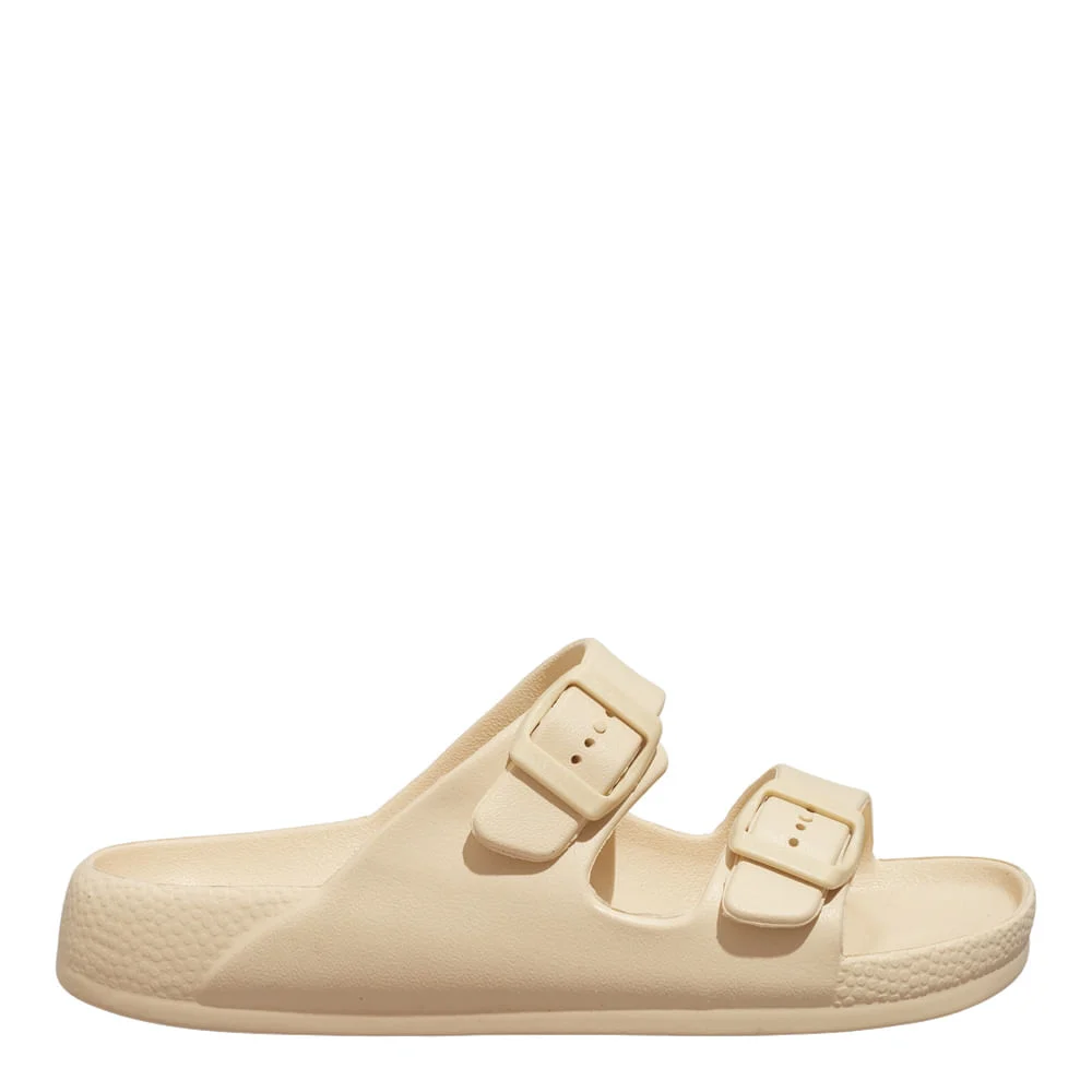 Papete Borracha Off White Fivela - vista 1 de 4