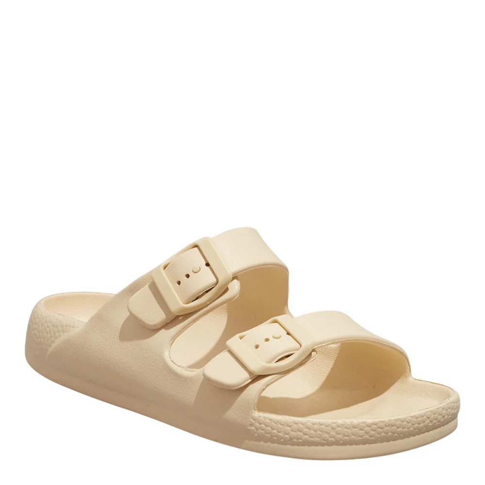 Papete Borracha Off White Fivela - vista 2 de 4