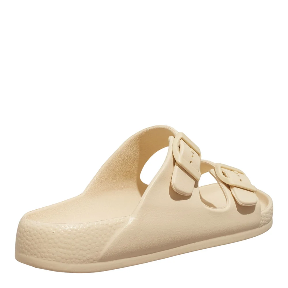 Papete Borracha Off White Fivela - vista 4 de 4