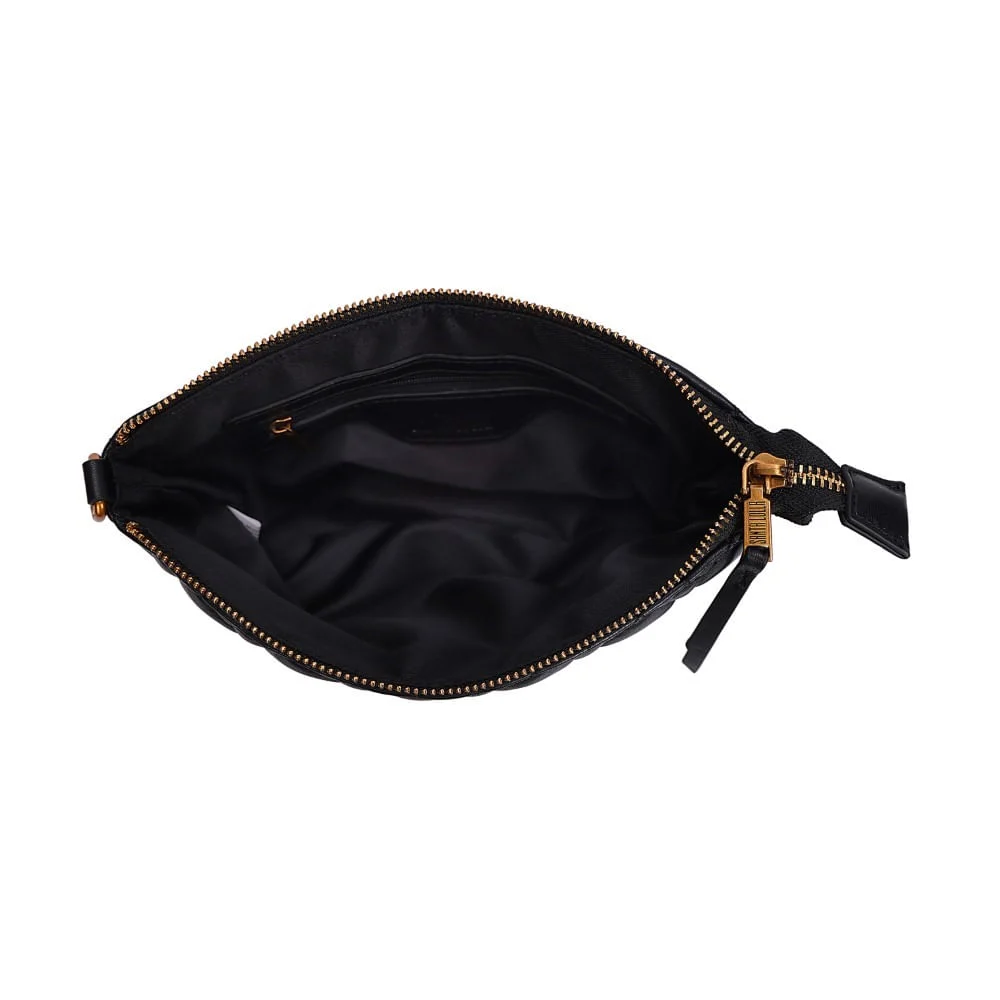 Bolsa Pequena Soft Preta Alça Transversal - vista 4 de 5