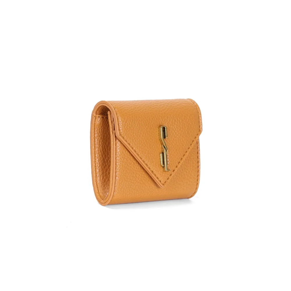 Porta cartao material floater mostarda - vista 2 de 3
