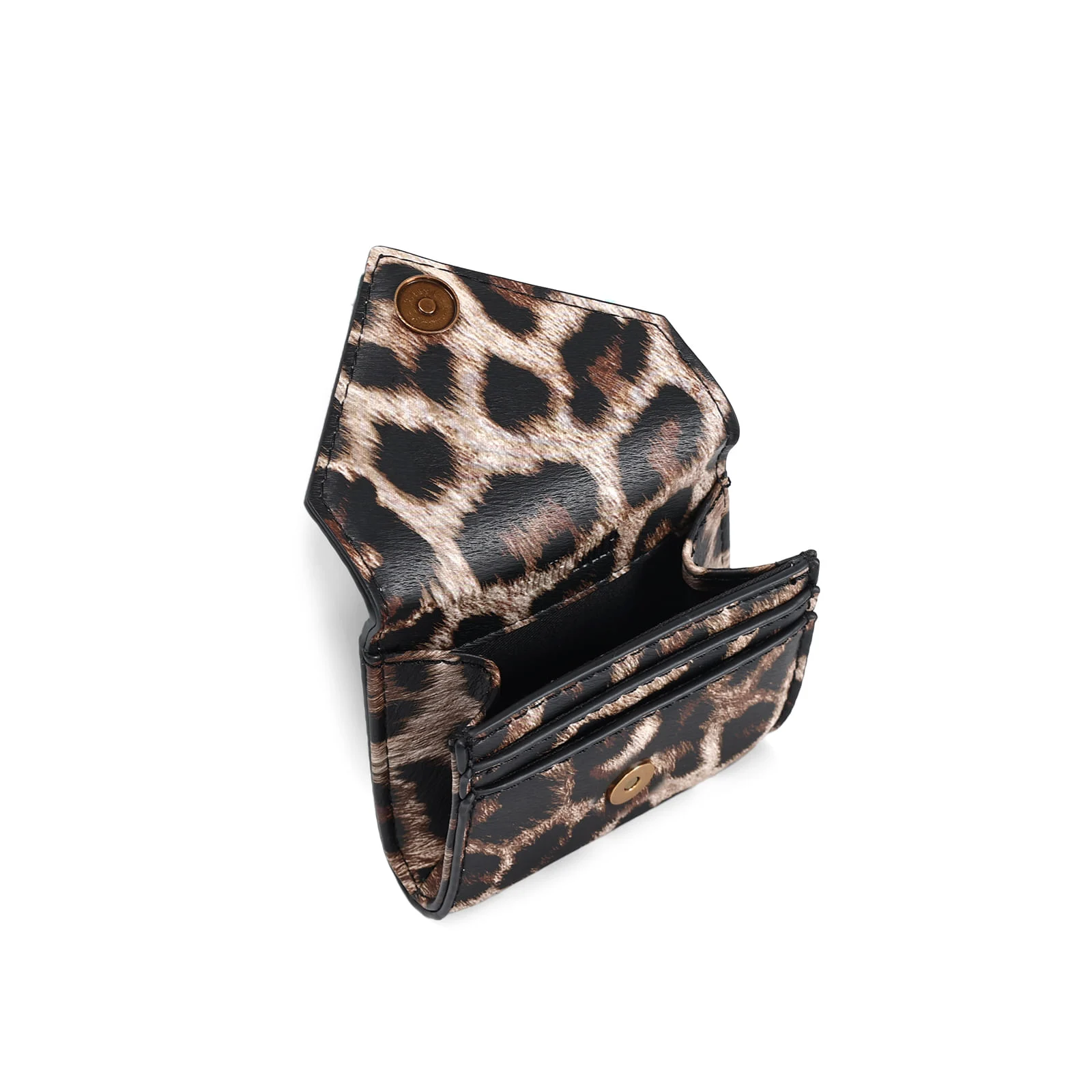 Porta cartao material onca natural - vista 3 de 3