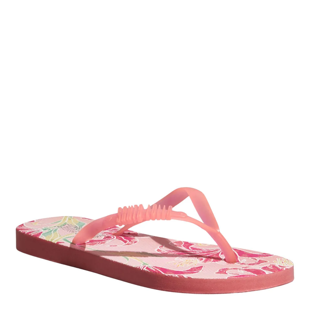 Chinelo Flip Flop Borracha Rosa Bloom - vista 2 de 4