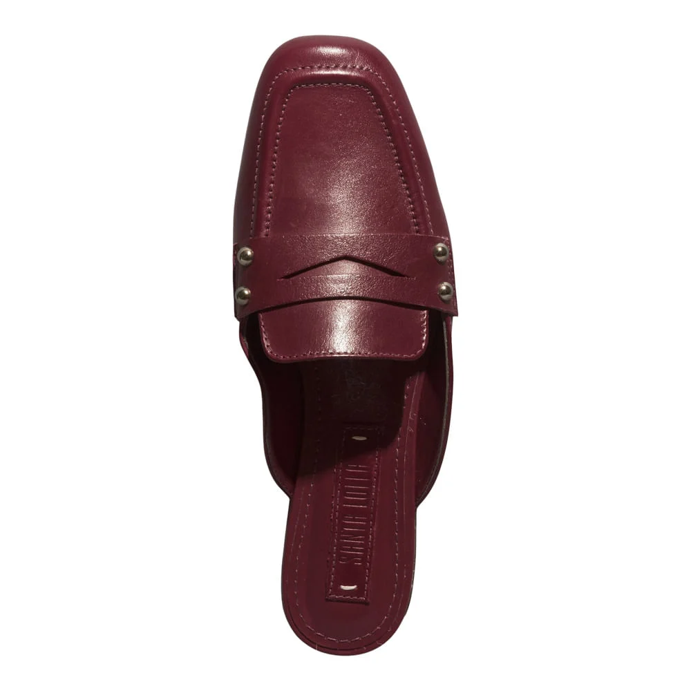 Mocassim Mule Couro Nobre Soft New Ruby - vista 3 de 4