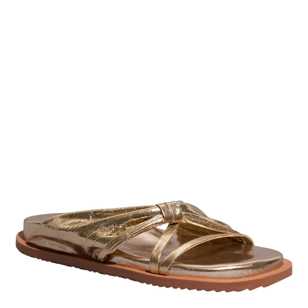Papete couro metallic balla ouro claro - vista 2 de 4