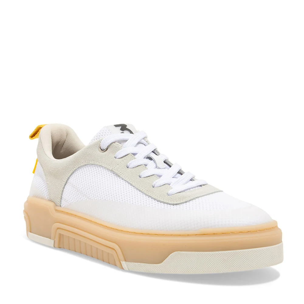 Tênis Masculino Knit Branco - vista 2 de 4