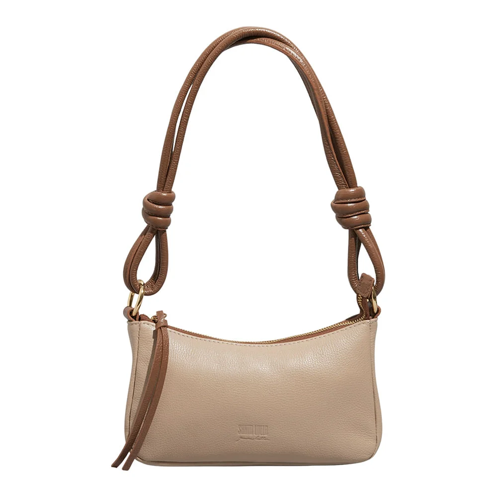 Bolsa P Couro Floater New Sand - vista 1 de 3