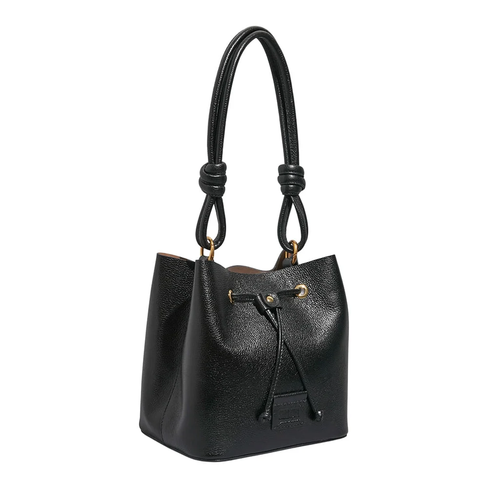 Bolsa P Couro Floater Preto - vista 2 de 3