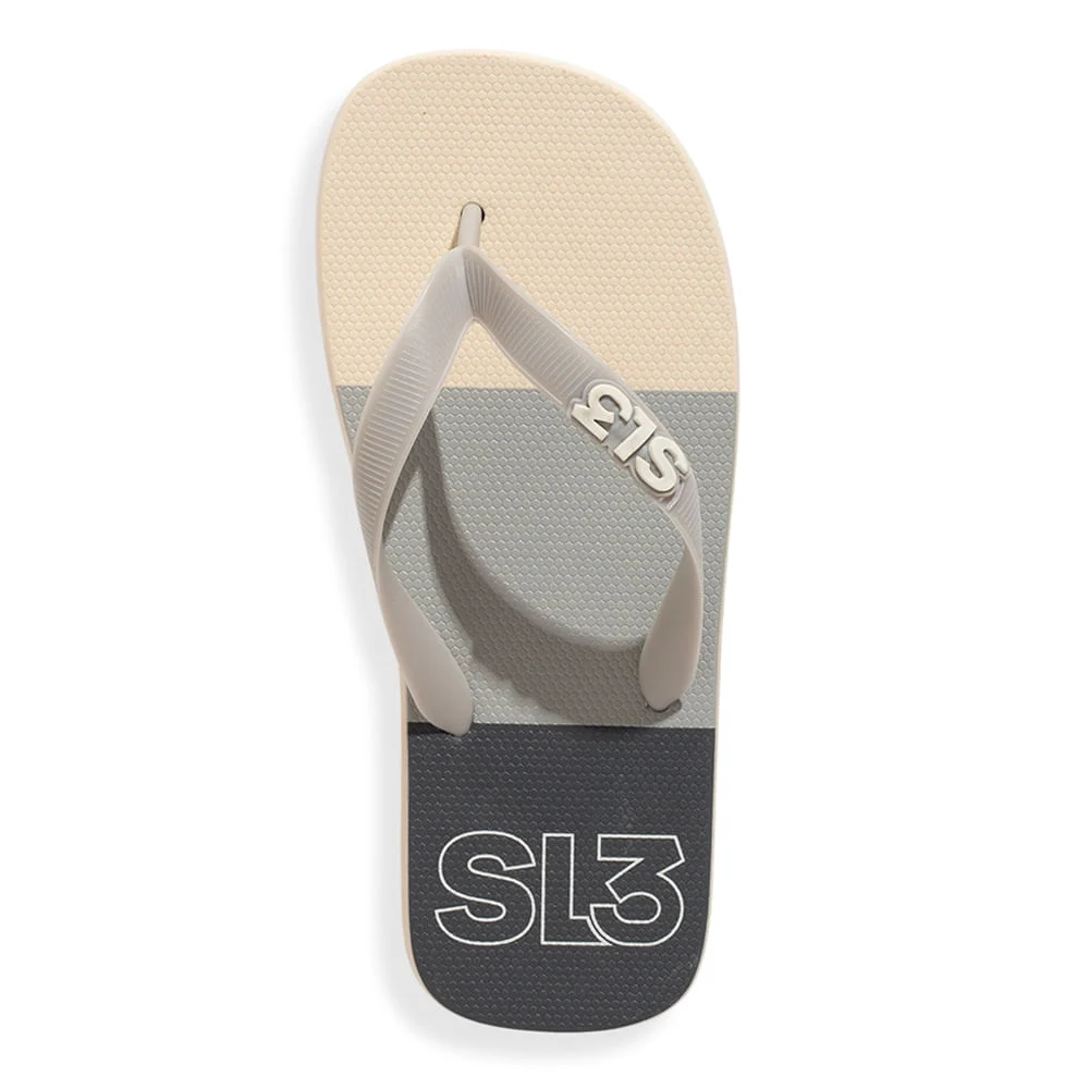 Chinelo Masculino Borracha Cinza - vista 4 de 4