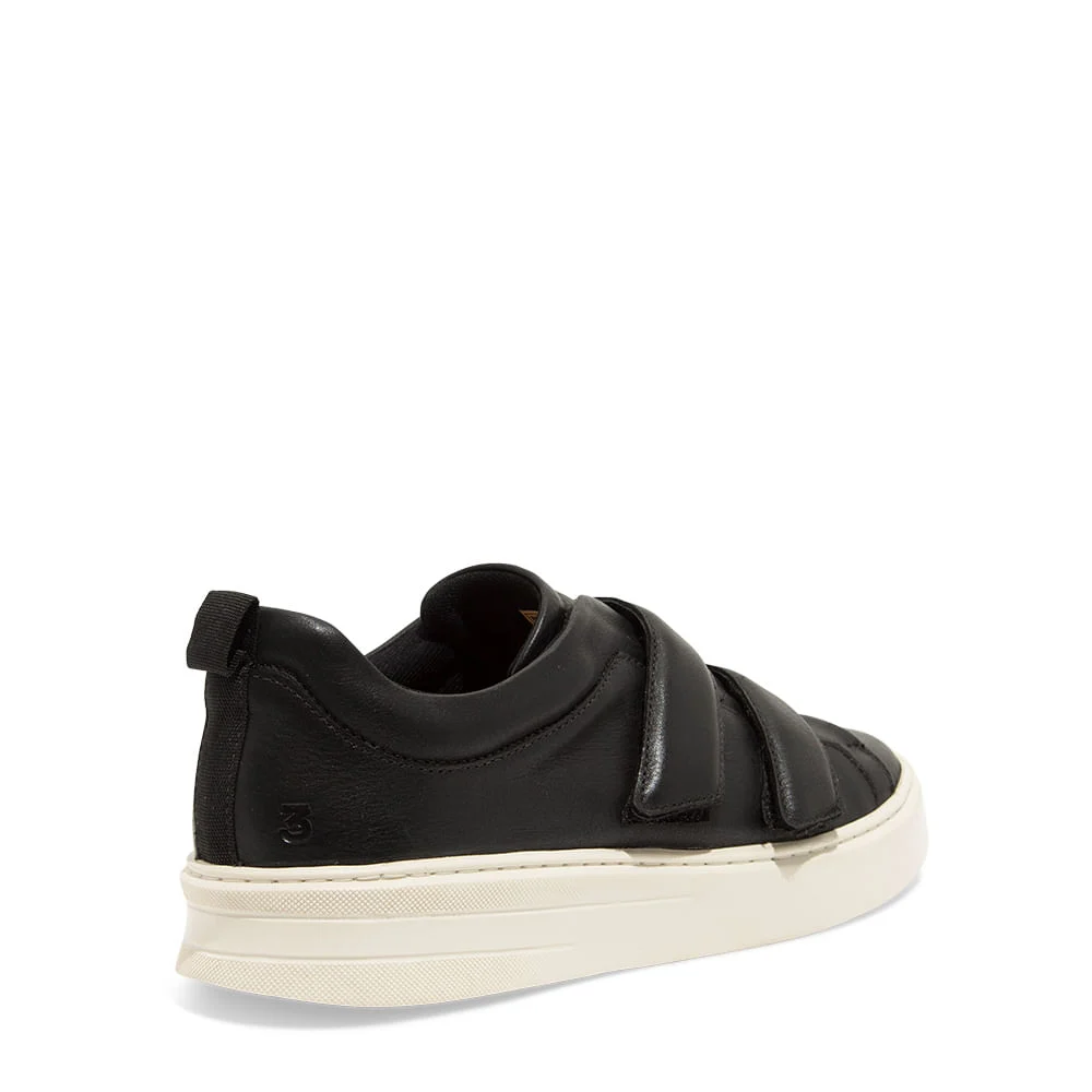 Tênis Masculino Napa Velcro Preto - vista 3 de 4