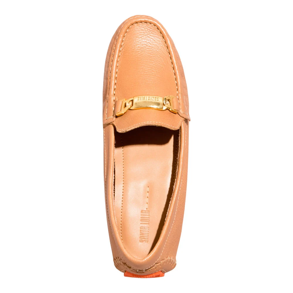 Mocassim Floater Bege Egido - vista 4 de 4