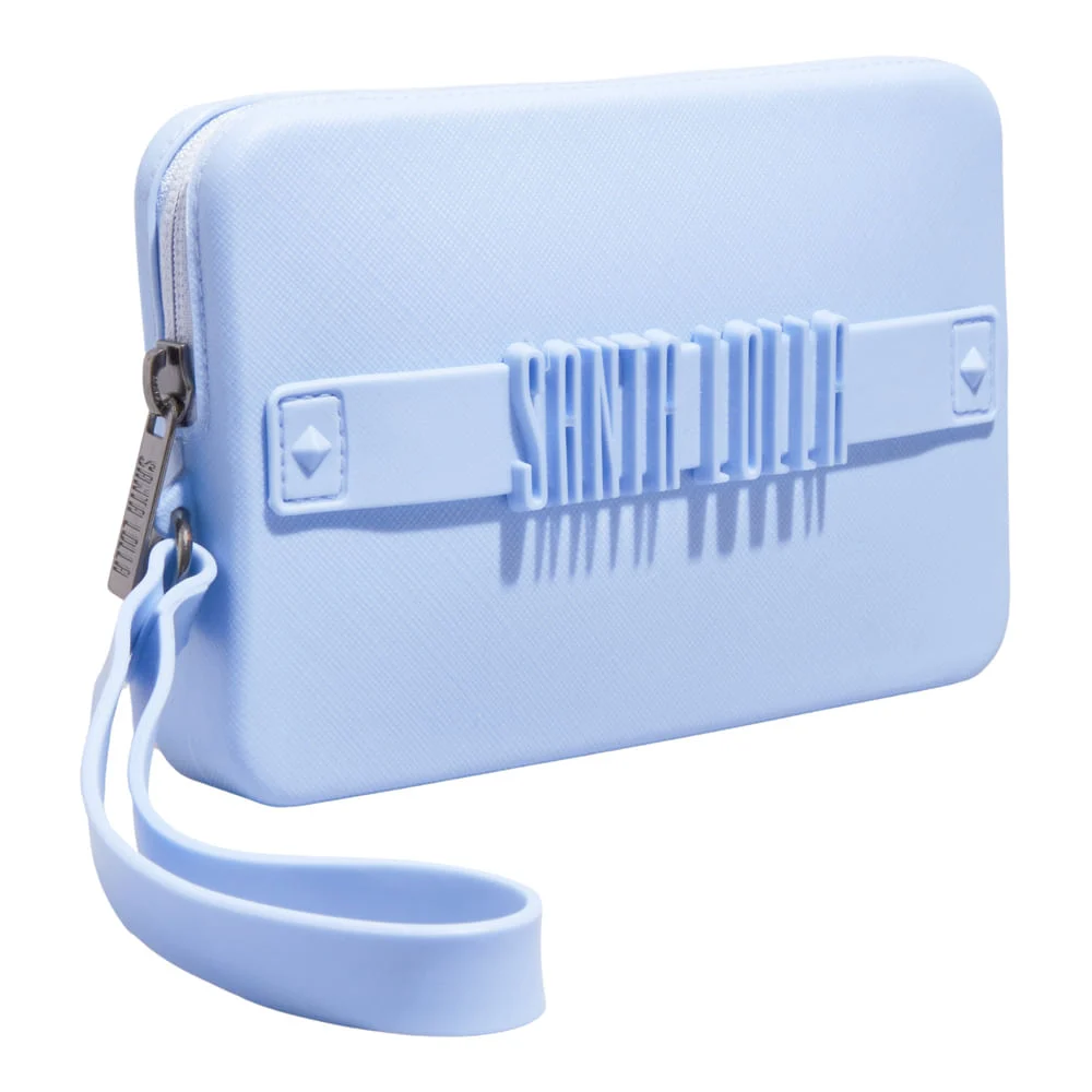 Clutch Borracha Azul Bebe - vista 1 de 2
