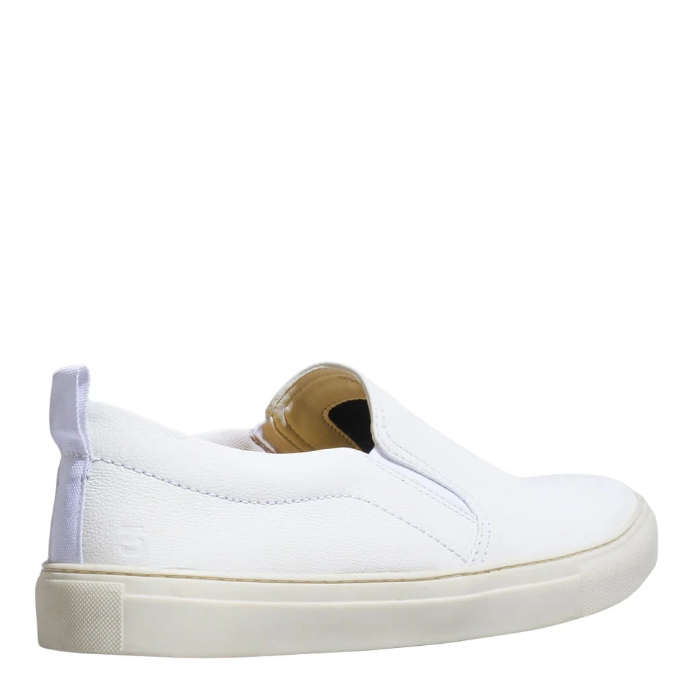 Tênis Slip On Masculino Floater Branco - vista 3 de 4