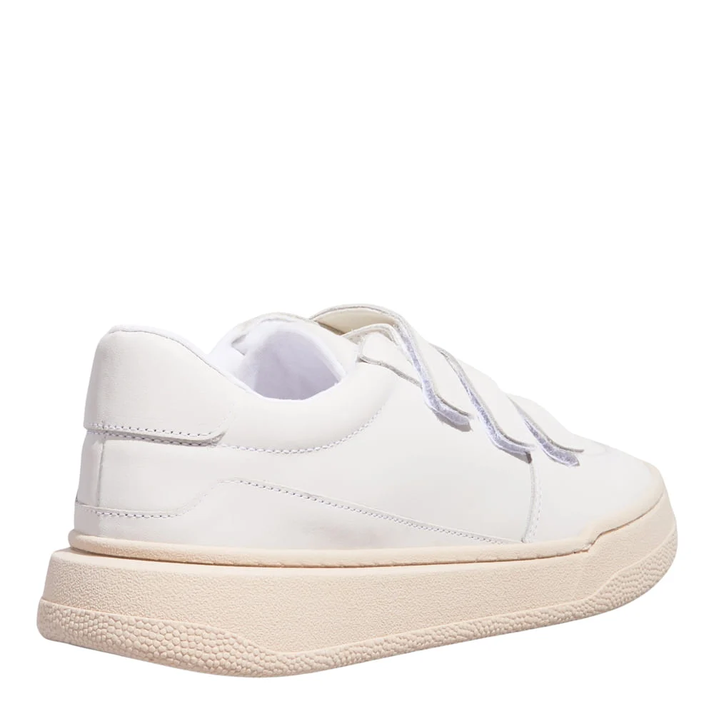 Tênis Couro Confort Branco Velcro - vista 3 de 4