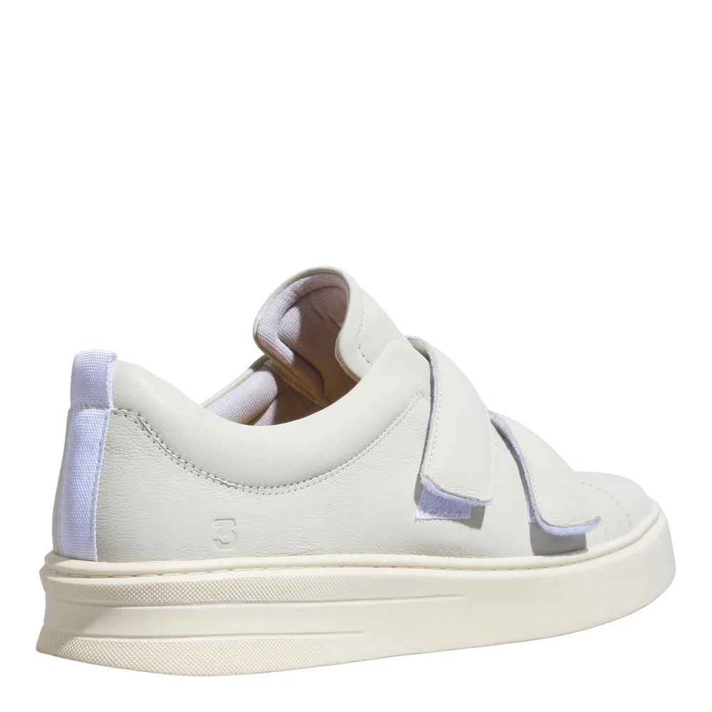 Tênis Masculino Napa Italia Off White Velcro - vista 3 de 4