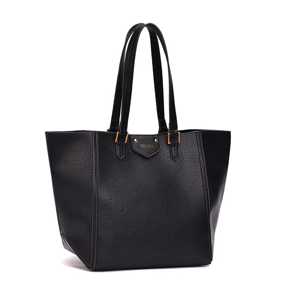 Bolsa Grande Floater Preta Alça Ombro - vista 2 de 9