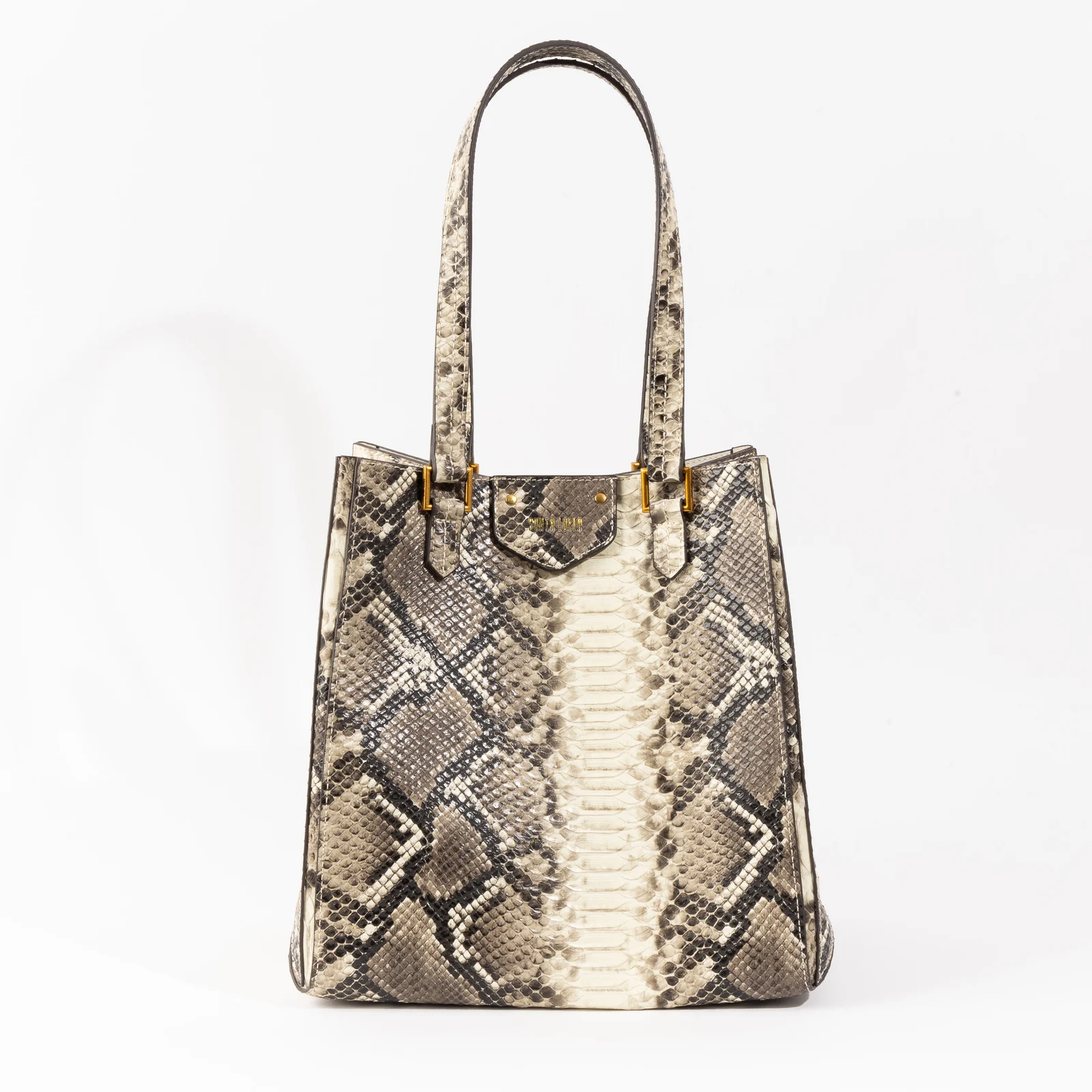 Bolsa Grande Estampa Animal Print Cobra Alça Ombro - vista 1 de 9