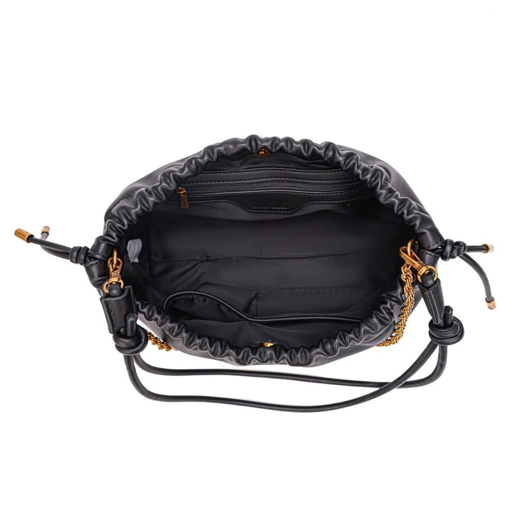 Bolsa M Material Soft Preto - vista 6 de 6