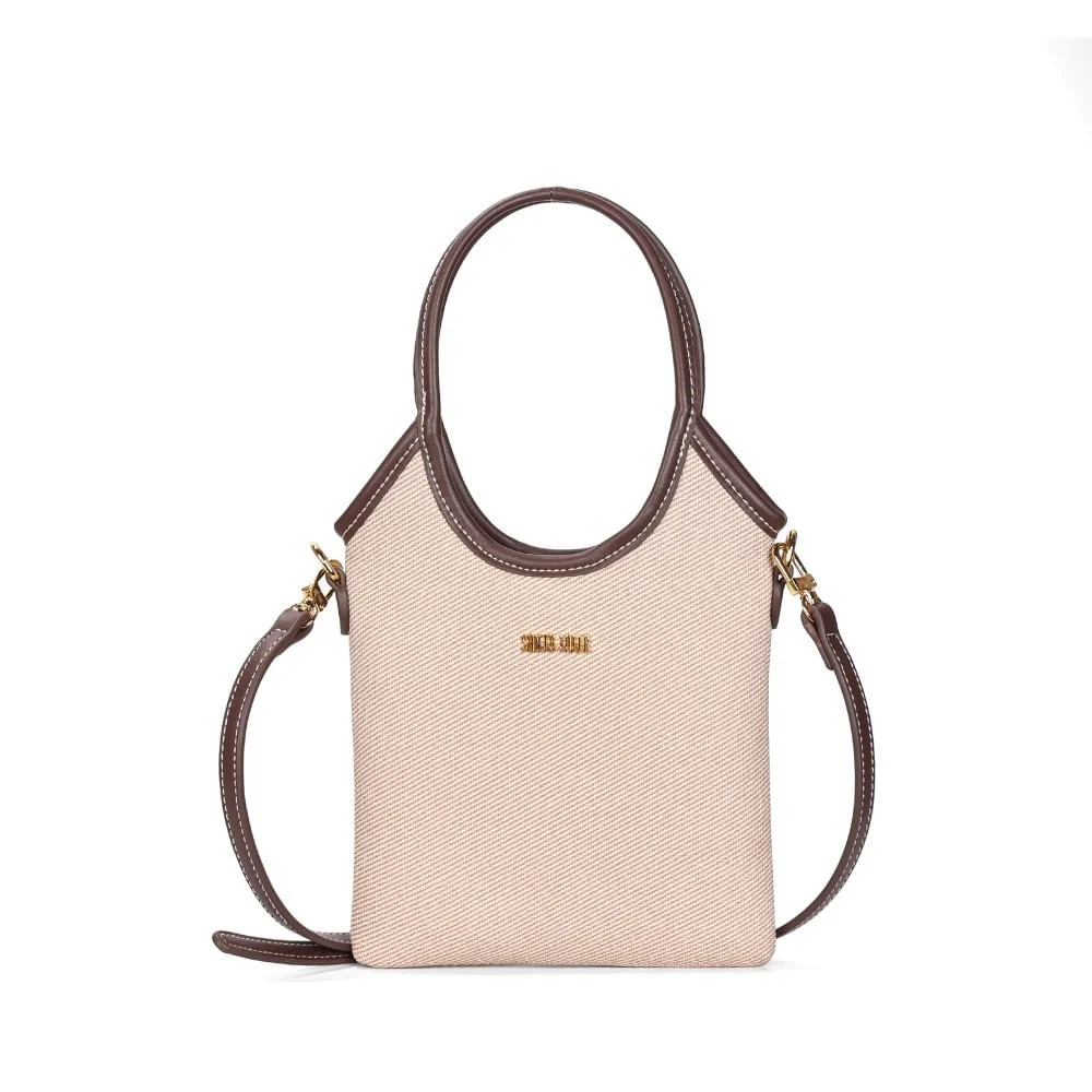 Bolsa P Material Canvas New Marfim - vista 1 de 3